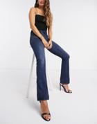 G-star Mid Rise Bootcut Jeans In Mid Wash-blues