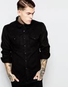 Nicce London Over Shirt - Charcoal