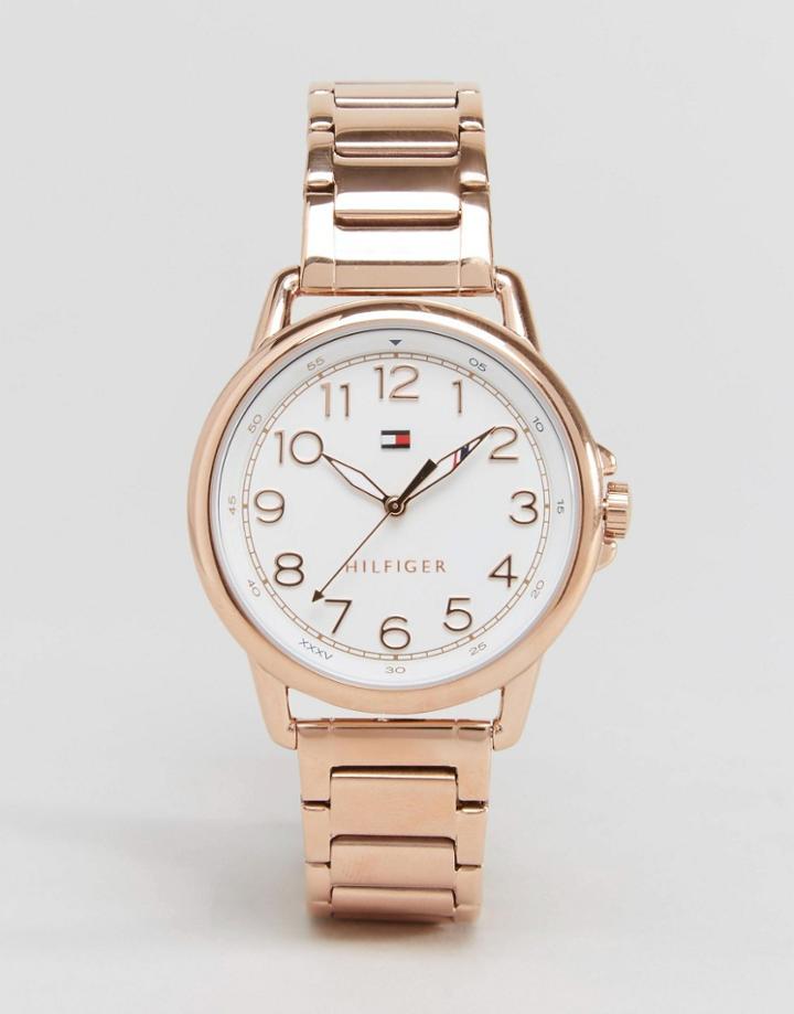 Tommy Hilfiger Rose Gold Casey Watch 1781657 - Rose Gold