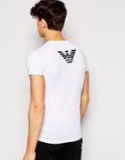 Emporio Armani Eagle Back Print T-shirt - White