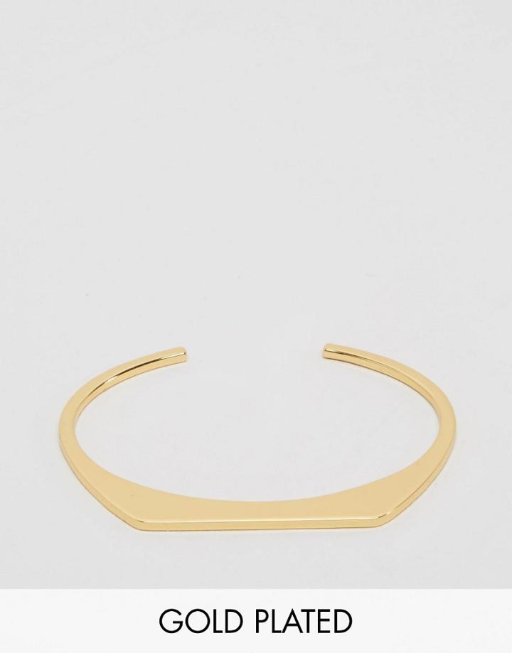 Gorjana Gold Plated Mila Cuff Bracelet - Gold