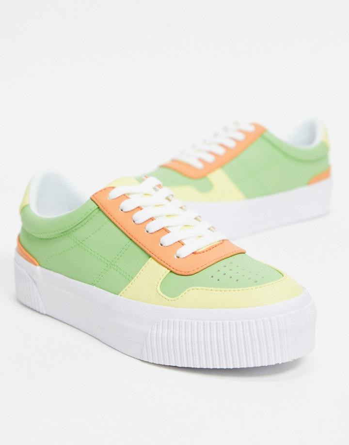 Asos Design Dekko Sneakers In Multi