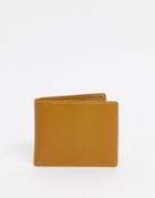Smith & Canova Bi Fold Leather Wallet-brown