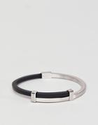 Emporio Armani Bracelet In Stainless Steel - Black