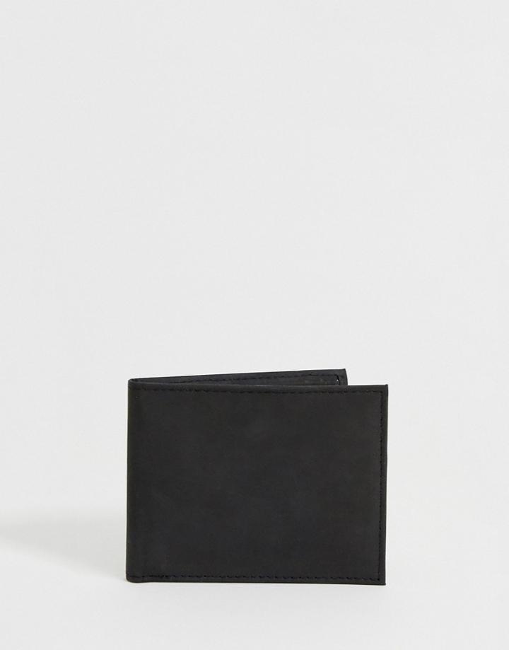 Peter Werth Bi-fold Wallet In Black