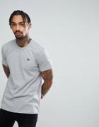 New Era Premium T-shirt With Small Logo In Gray - Gray