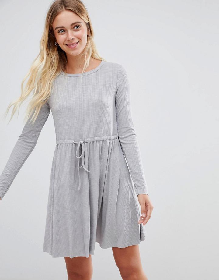Glamorous Smock Dress-gray