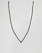Classics 77 Beaded Sunglasses Chain In Black - Black