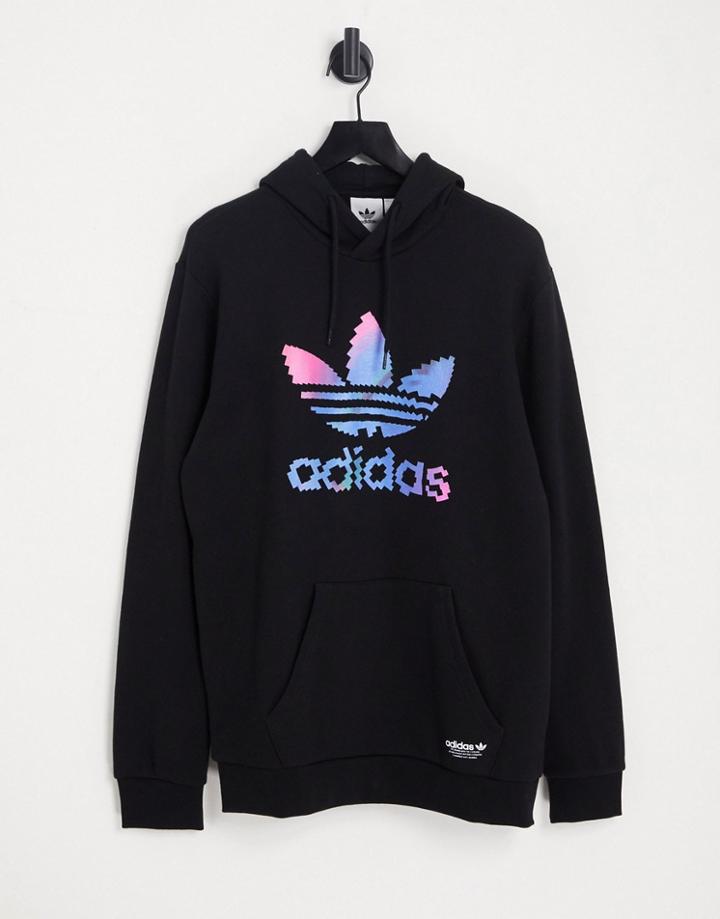 Adidas Originals Trefoil Series Hoodie In Black