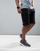 Dissident Fleece Gym Shorts - Black