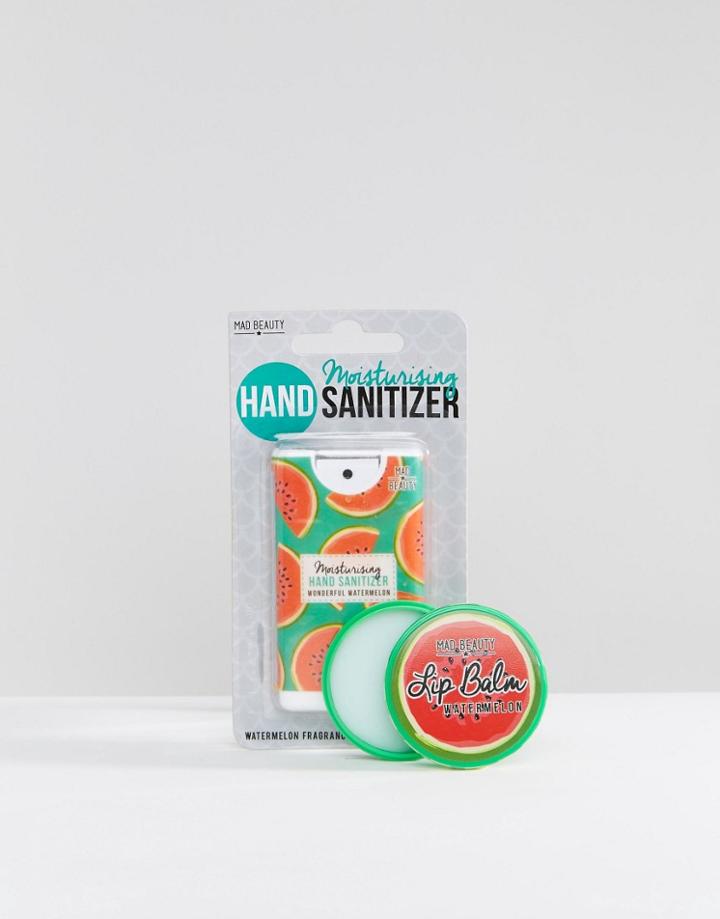 Watermelon Lip Balm & Sanitiser Duo - Watermelon