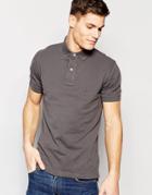 Tommy Hilfiger Polo Shirt In Regular Fit Gray - Gray