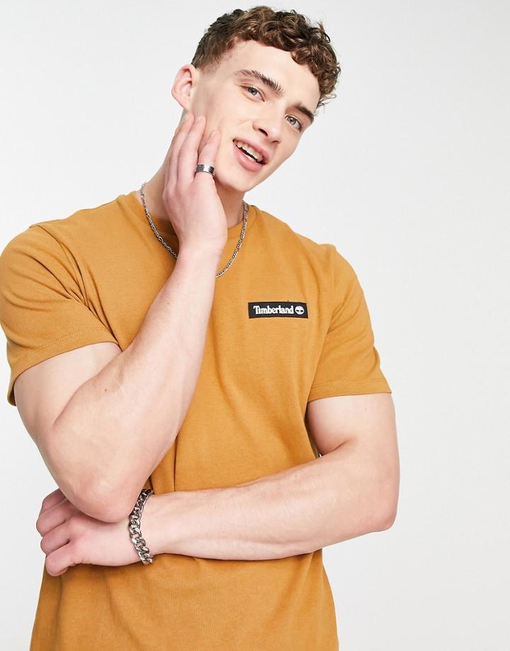 Timberland Heavy Weight T-shirt In Wheat Tan-neutral