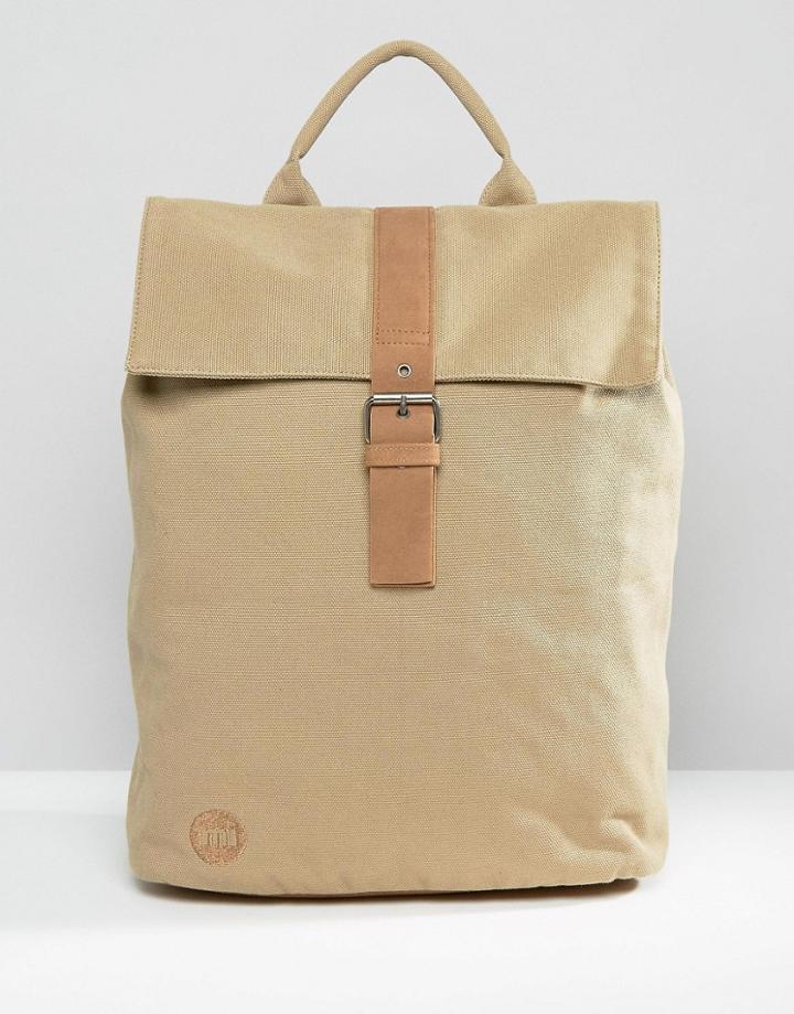 Mi-pac Canvas Day Pack Backpack Sand - Beige