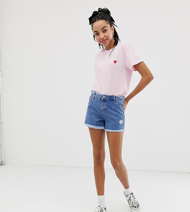 Urban Bliss Raw Hem Denim Shorts