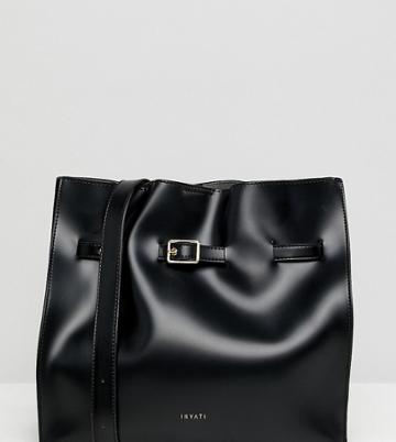 Inyati Eleni Unstructured Bucket Bag - Black