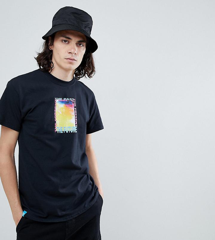 Dream But Do Not Sleep Future Print T-shirt - Black