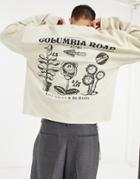 Vintage Supply Columbia Road Sweatshirt In Beige-neutral