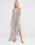 Surf Gypsy Scarf Print Maxi