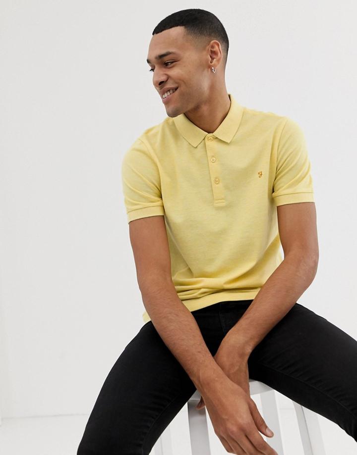 Farah Blaney Polo In Yellow