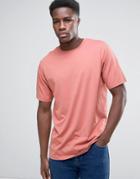 Weekday Frank T-shirt - Pink