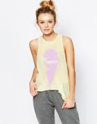 Wildfox Necklace Island Tank Top - Vwht