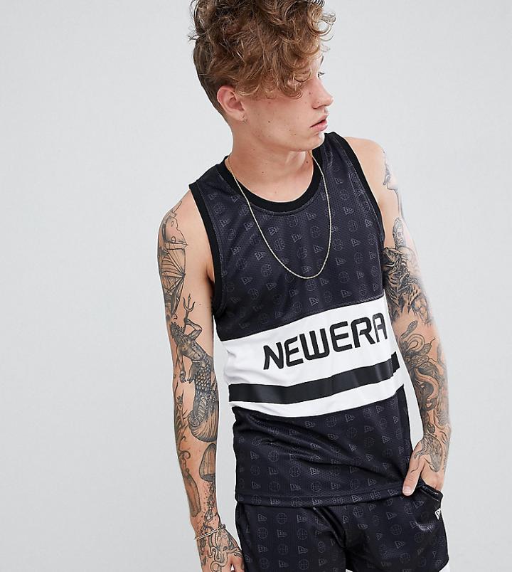 New Era Mesh Vest In Black Exclusive To Asos - Black