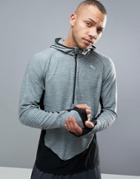 Puma Running 1/4 Zip Sweat In Gray 51435101 - Gray