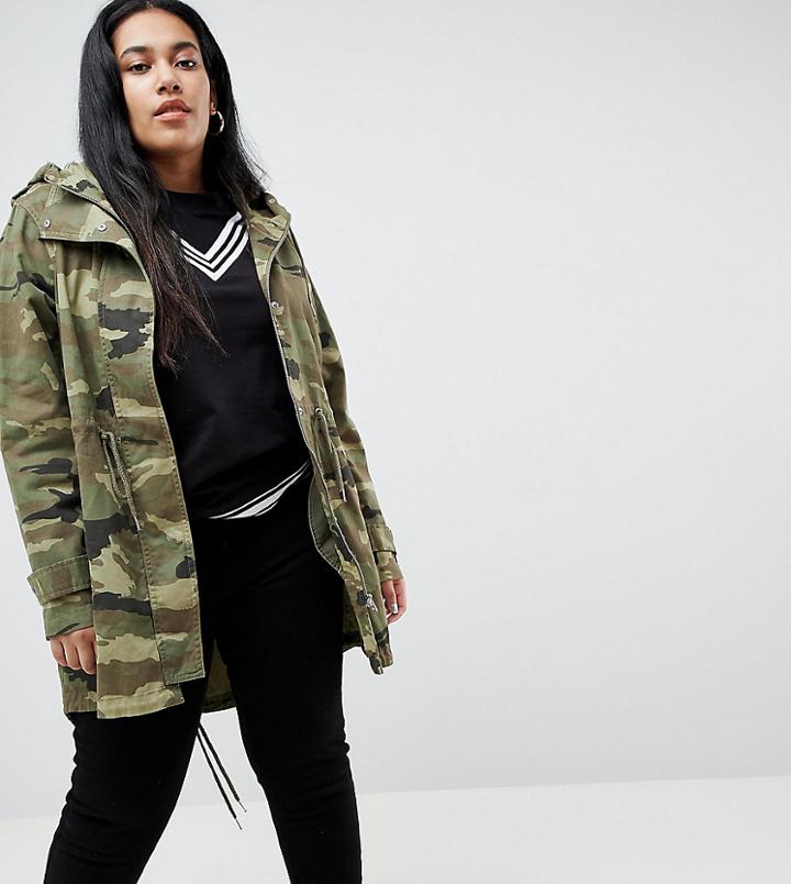Junarose Camo Jacket - Multi