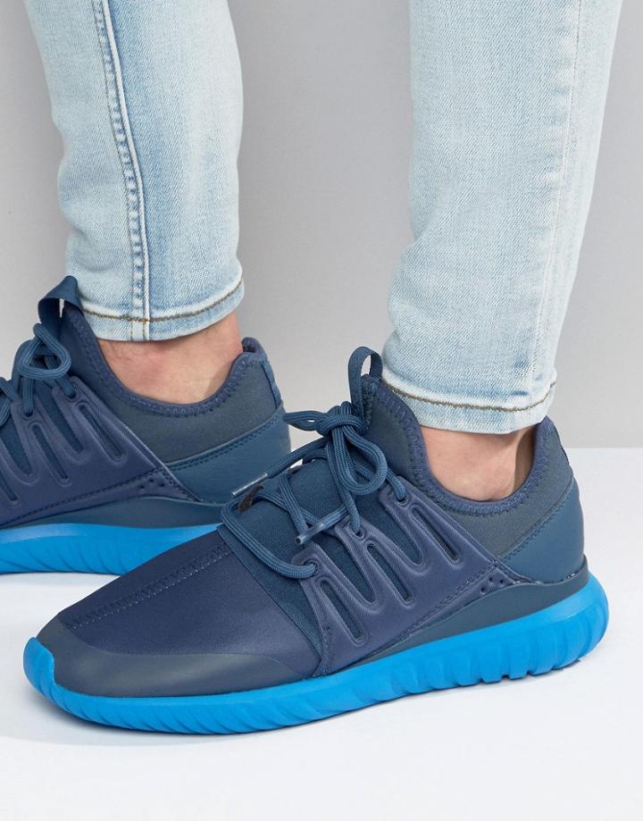 Adidas Originals Tubular Radial Sneakers - Blue