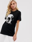 French Connection Otis Printed Band T-shirt