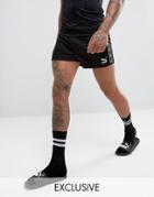 Puma Retro Football Shorts In Black Exclusive To Asos 57658003 - Black