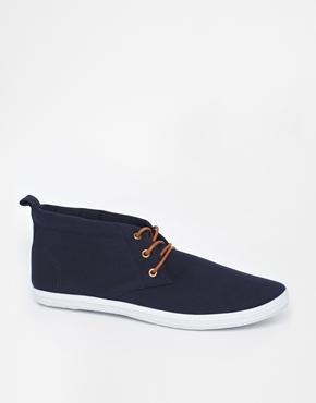 Asos Chukka Boots - Navy
