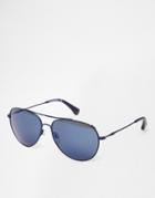 Emporio Armani Aviator Sunglasses - Black