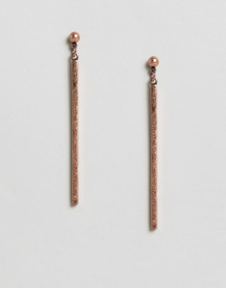 Selected Femme Beary Dangle Earrings - Gold