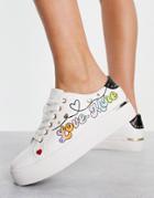 Aldo Love More Sneakers In White