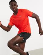Nike Running Miler T-shirt In Red