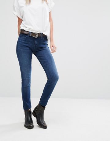 Lee Jodee Mid Rise Super Skinny Jeans - Blue