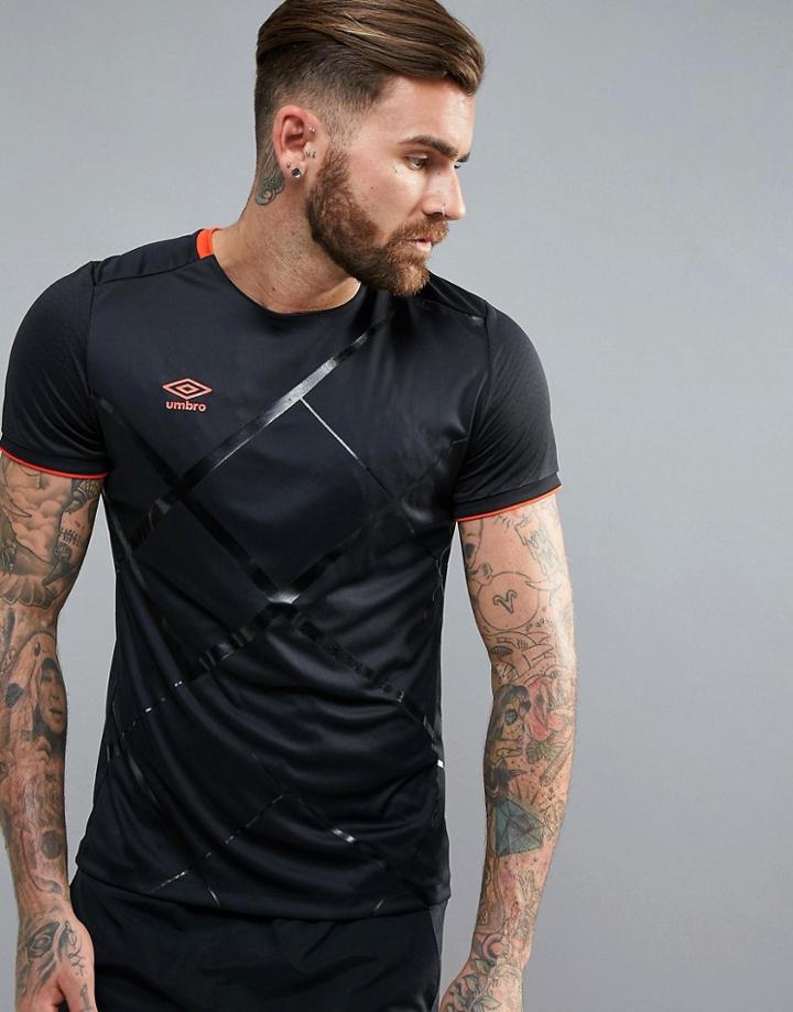 Umbro Ux Training Top In Black - Black