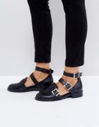 Asos Maybee Flat Shoes - Black