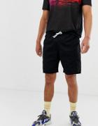 Weekday Adam Shorts In Black