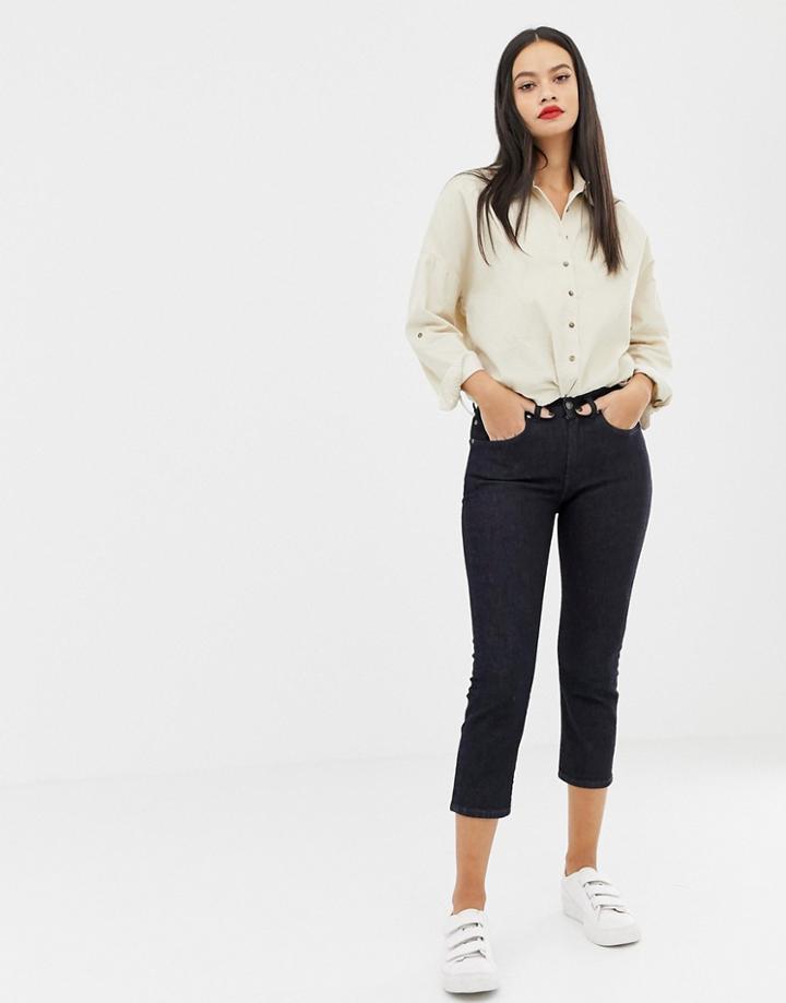 Hugo Logo Straight Leg Jeans - Blue