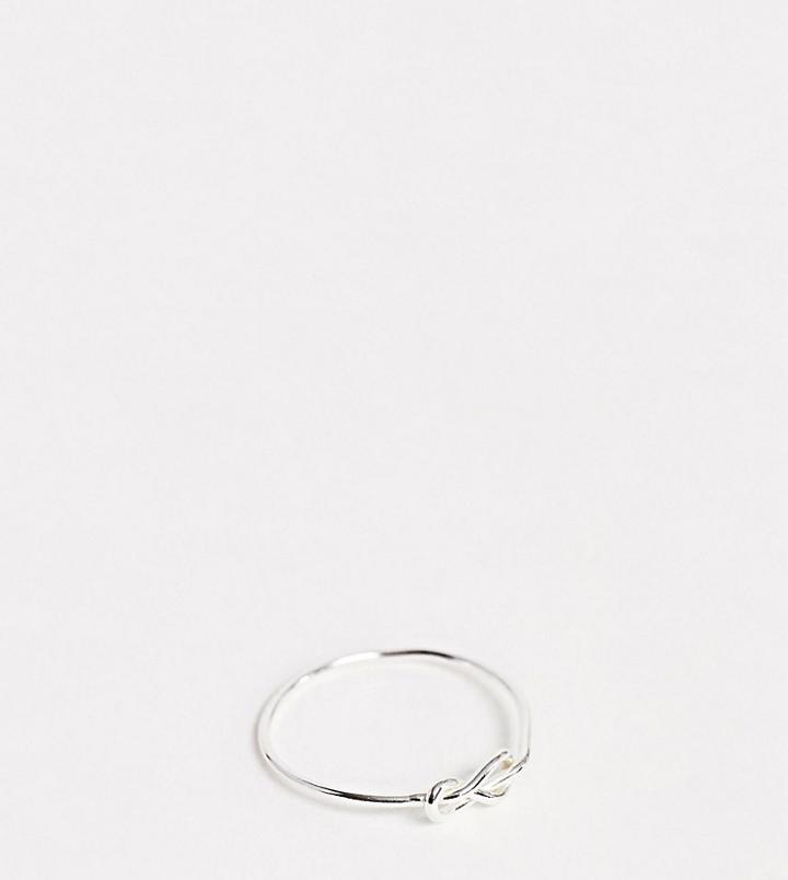 Kingsley Ryan Sterling Silver Knot Detail Ring