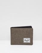 Herschel Supply Co Roy Coin Wallet With Rfid - Brown