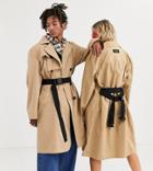 Collusion Unisex Trench Coat With Belt