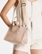 Claudia Canova Mini Grab Bag In Sand-neutral