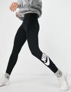 Nike Essential Futura High-rise Leggings In Black