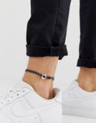 Icon Brand Woven Anklet-multi