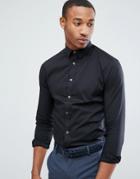 Celio Smart Shirt In Slim Fit - Black