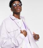 Reclaimed Vintage Inspired Corduroy Shirt In Lilac-purple
